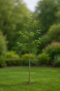 How to uproot a small tree in Grand Rapids soil